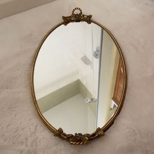 Stylebuilt Vanity Mirror Mid Century 60’s 24k Gold Plate